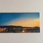 Sunrise Sea & Mountain Vista *